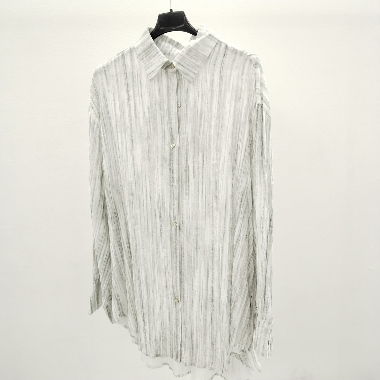 Camicia Oversize con Bottoni
