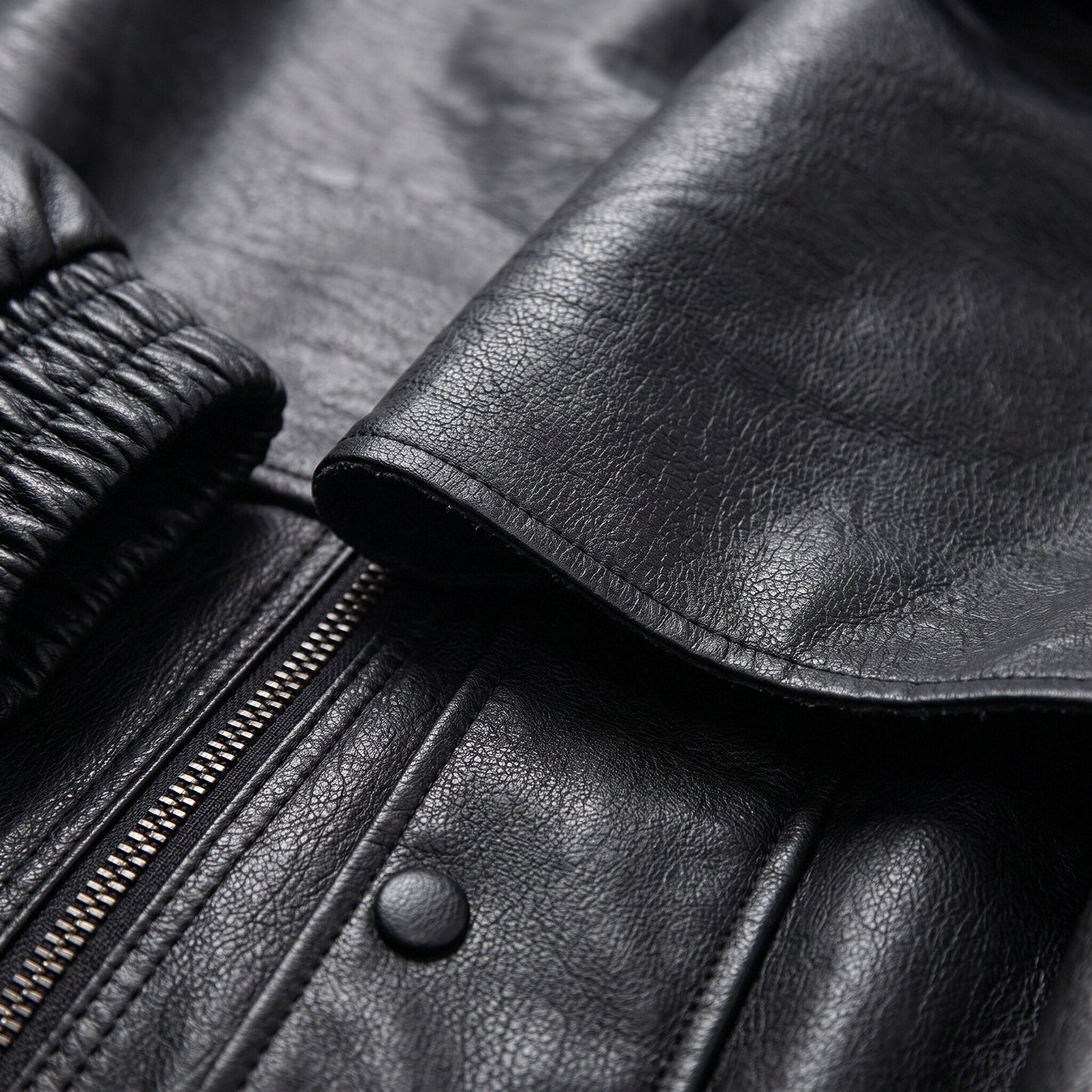 Zayla Women’s Faux Leather Cape Jacket | Oversized Bomber Jacket