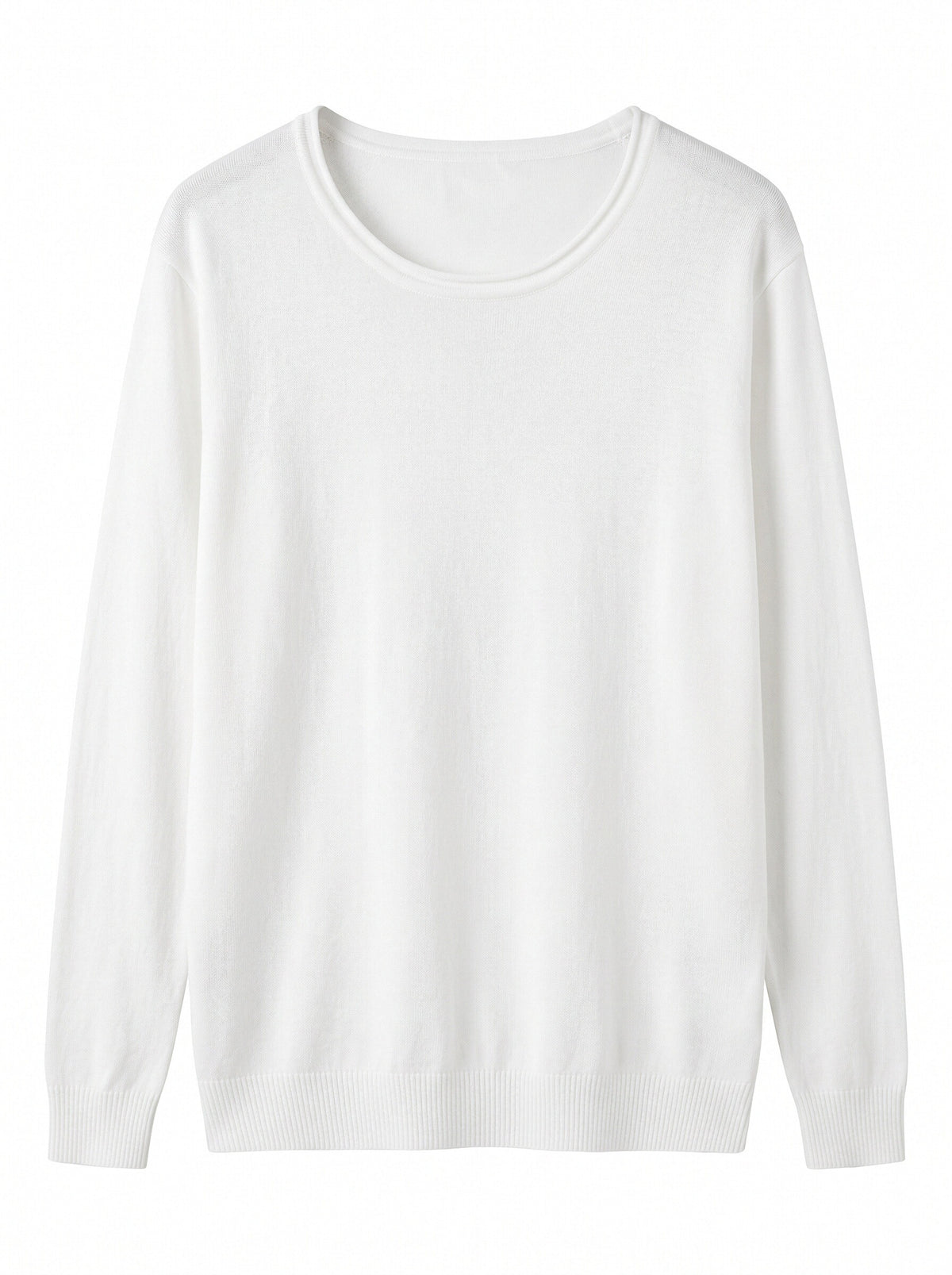 Women’s Lightweight Crew Neck Knit Jumper – Soft Fine Knit Long Sleeve Pullover Sweater