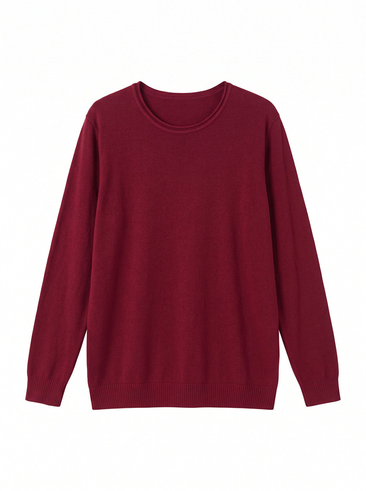 Women’s Lightweight Crew Neck Knit Jumper – Soft Fine Knit Long Sleeve Pullover Sweater