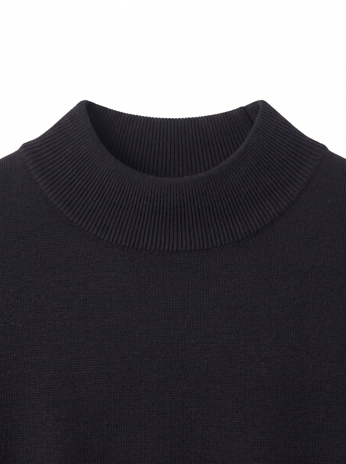 Women’s Basic Mock Neck Knit Jumper – Long Sleeve Lightweight Pullover Sweater