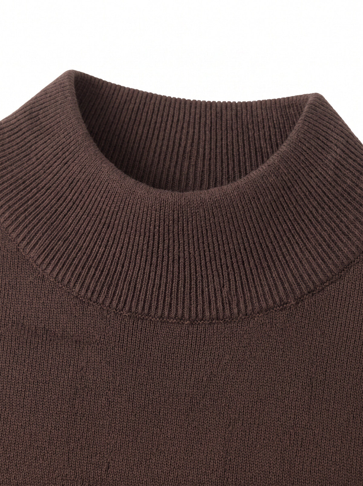 Women’s Basic Mock Neck Knit Jumper – Long Sleeve Lightweight Pullover Sweater