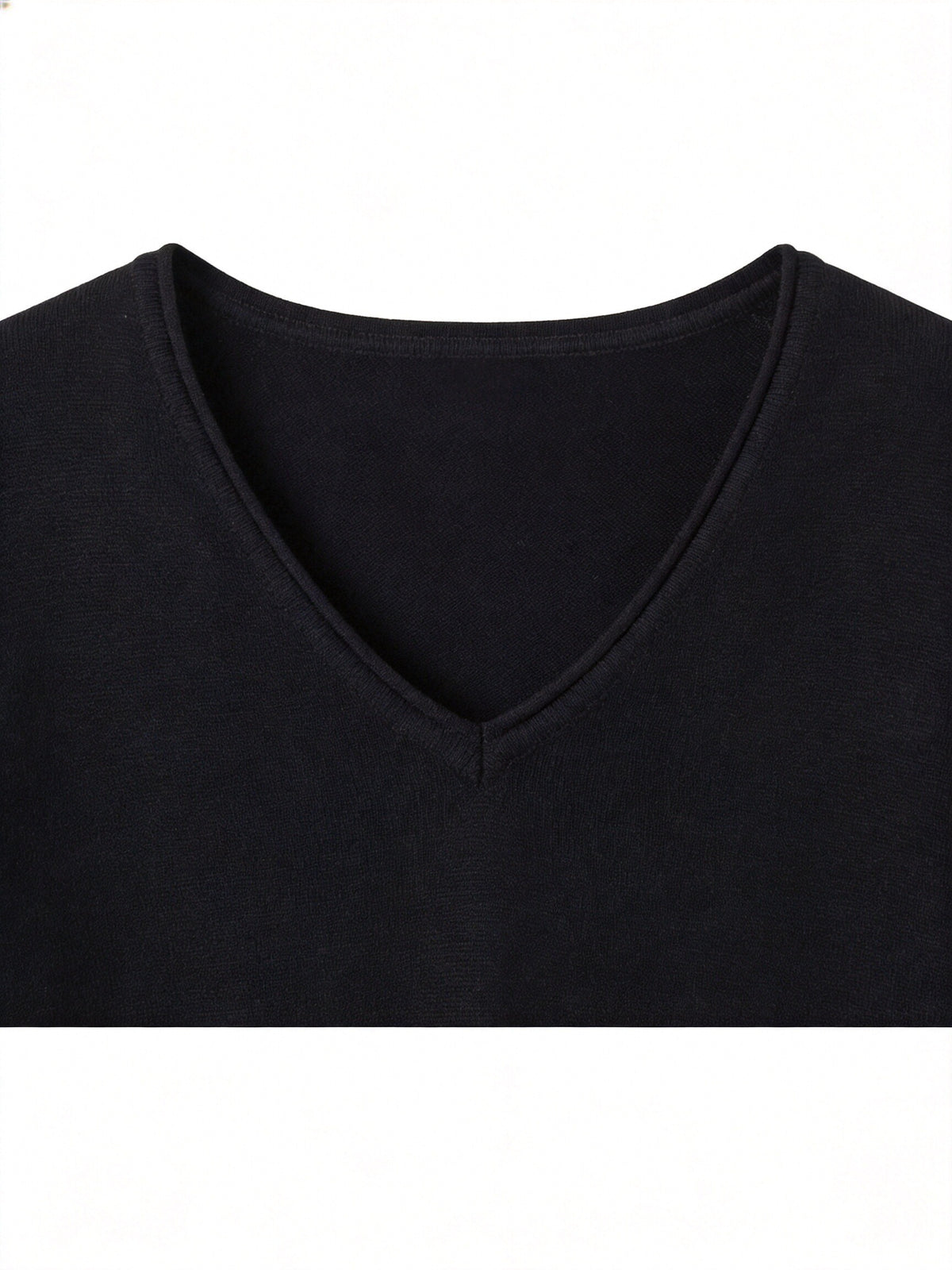 Women’s V-Neck Lightweight Knit Jumper – Long Sleeve Soft Fine Knit Pullover Top