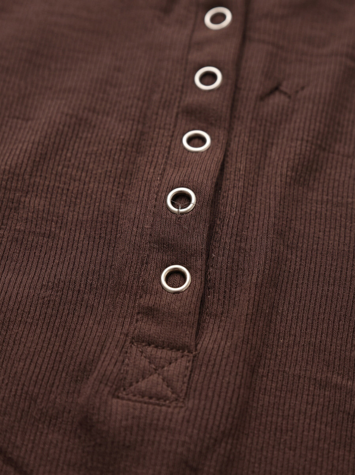 Women’s Long Sleeve Henley Top – Slim Fit Button Front Basic T-Shirt