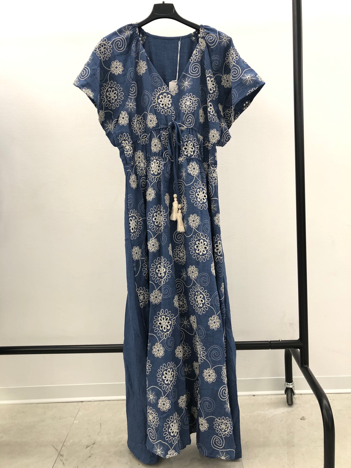 Bohemian Swirl Maxi Dress