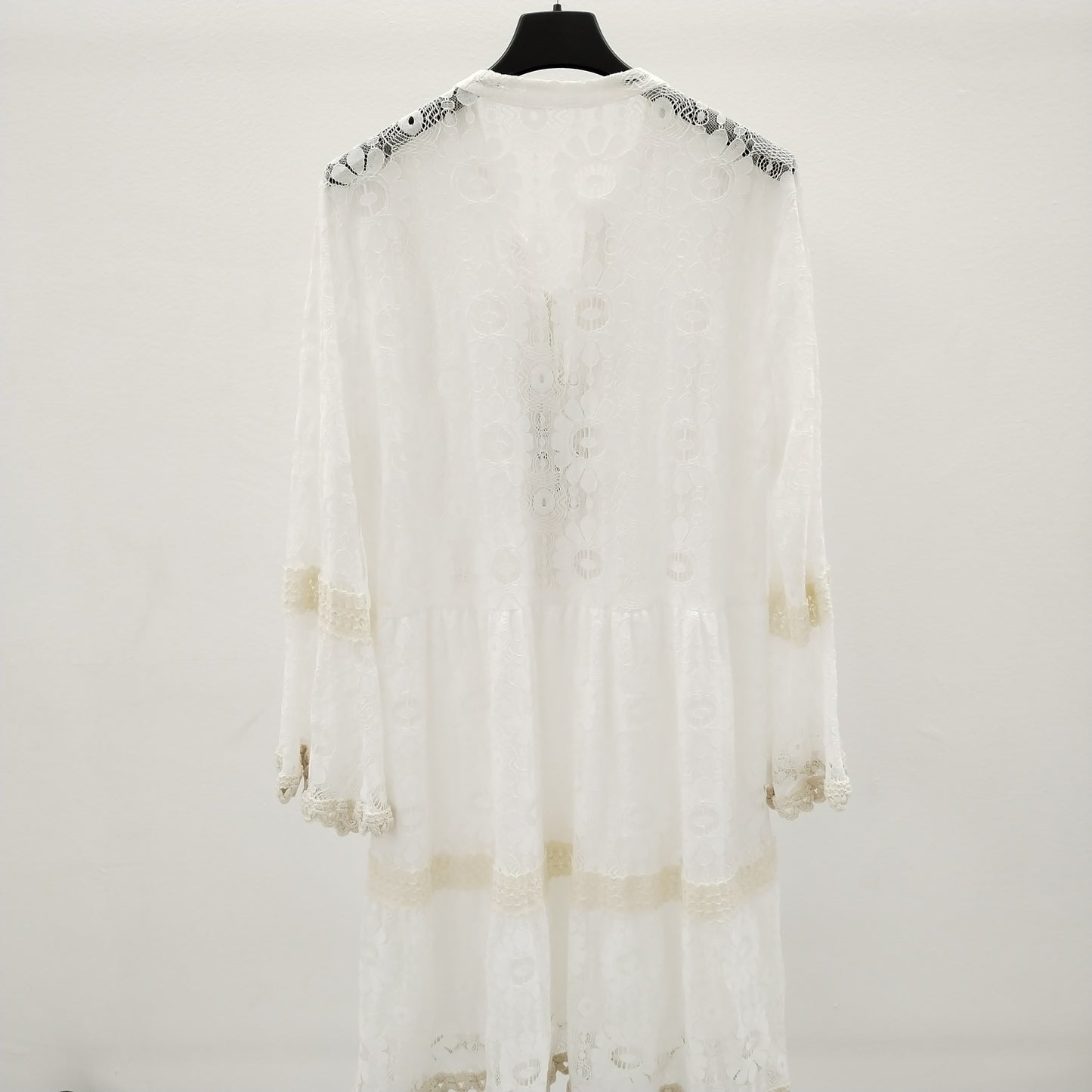 Boho White Lace Dres