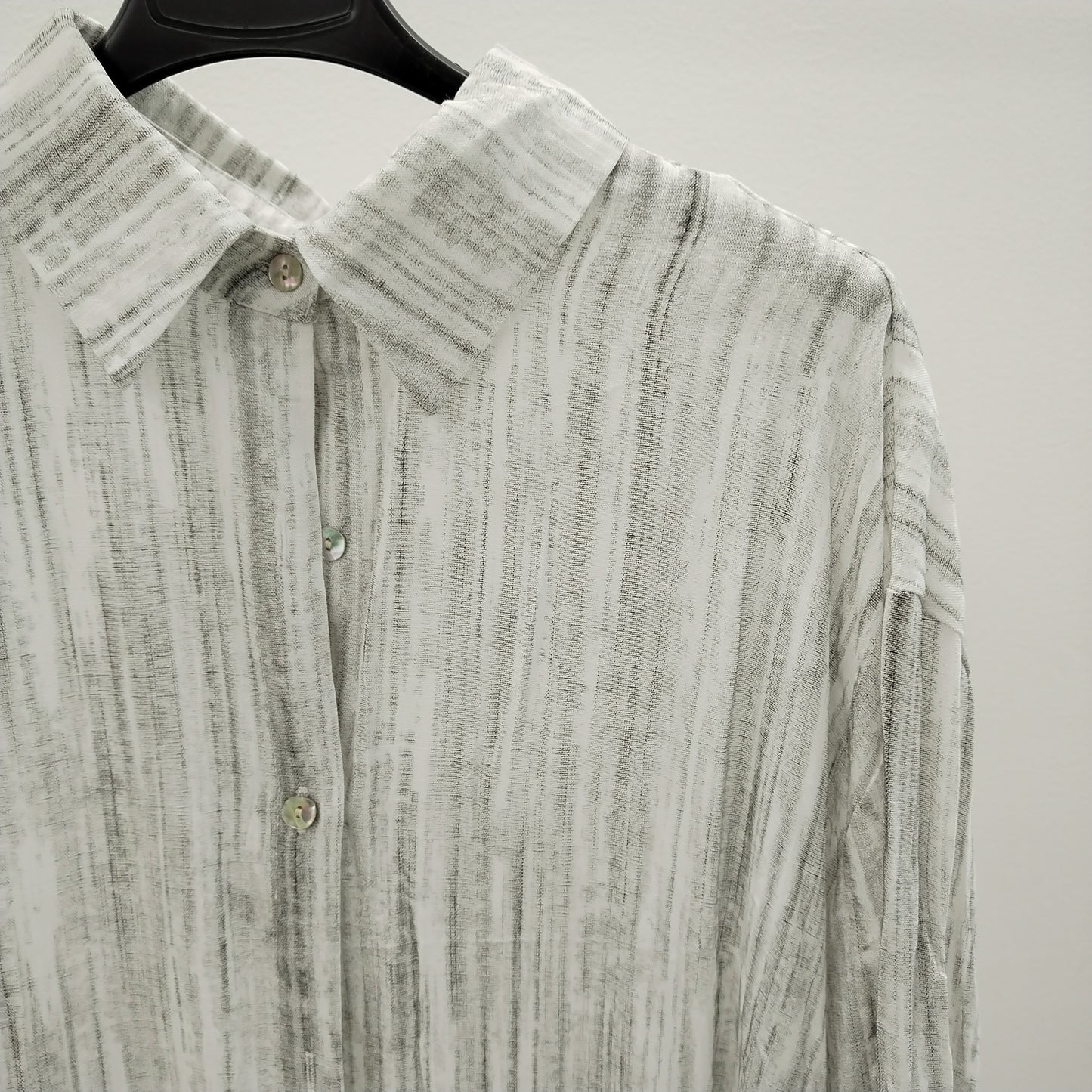 Camicia Oversize con Bottoni