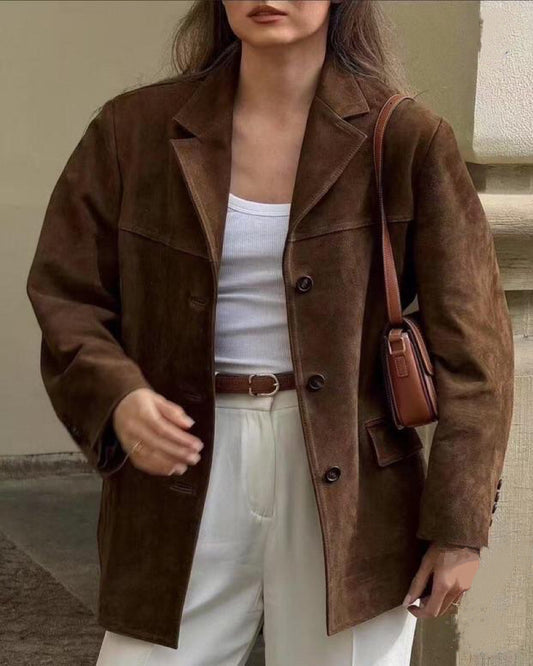 Classic Suede Overshirt