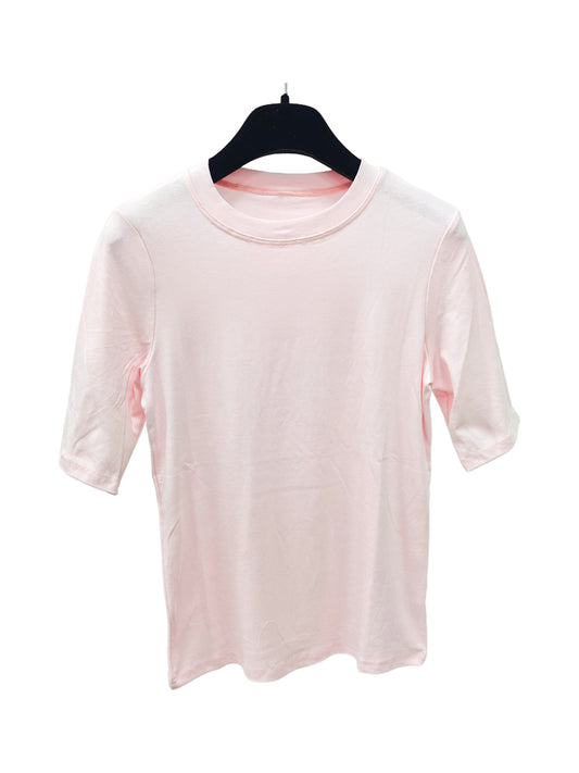 Women’s Classic Crew Neck T-Shirt – Soft Stretch Short Sleeve Basic Tee, Minimalist Slim Fit