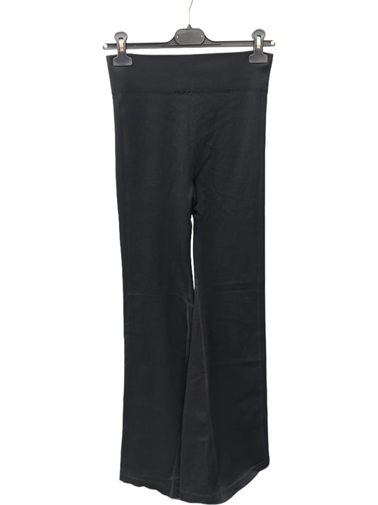 Women’s Ribbed High Waisted Flare Pants – Stretch Knit Bell Bottom Leggings, Slim Fit Y2K Style Lounge Trousers